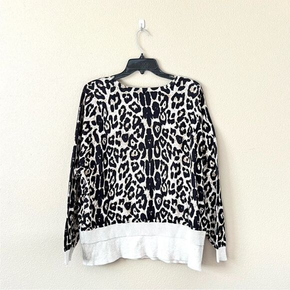 INC Leopard Print Sweater - Picture 5 of 5